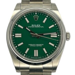 2022 Rolex Oyster Perpetual 124300 green 41mm watch