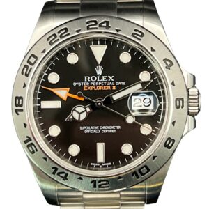 Rolex Explorer II 216570 black dial watch