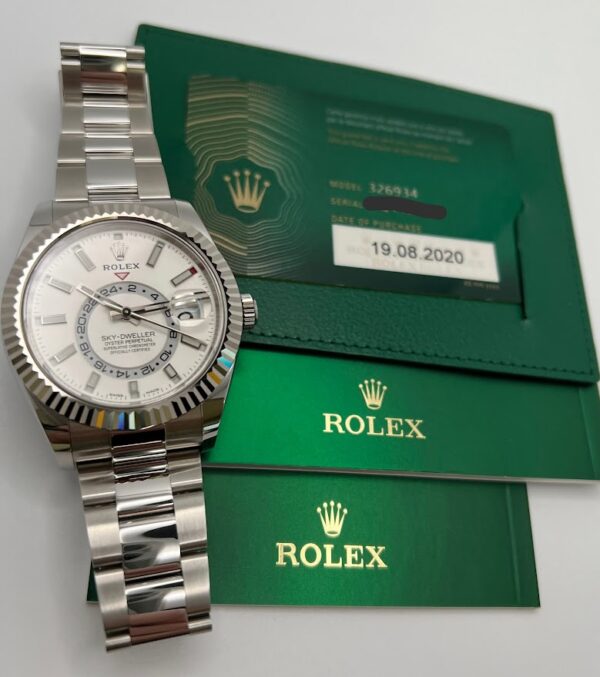 SOLD Rolex Sky-Dweller 326934 - Image 3